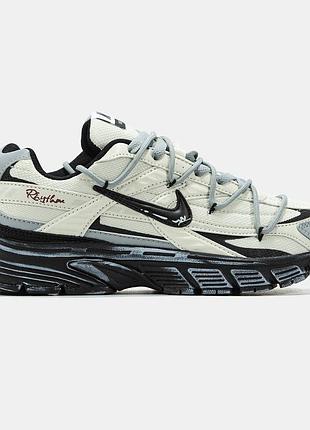 Чоловічі сірі кросівки nike initiator white grey х найк 43