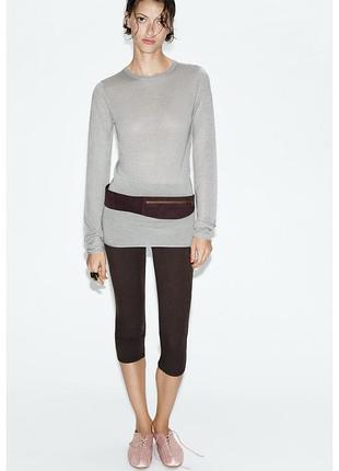Пояс замшевий широкий zara