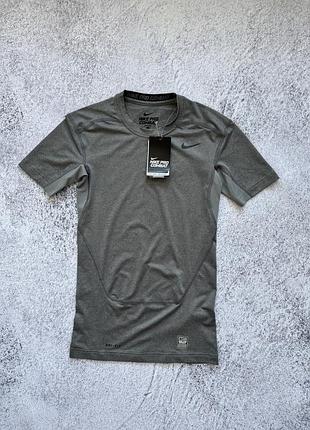New nike pro combat dri-fit shirt футболка спорт sz s