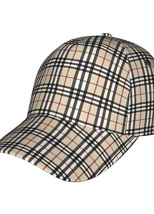 Кепка чоловіча burberry в клітинку, всі розміри