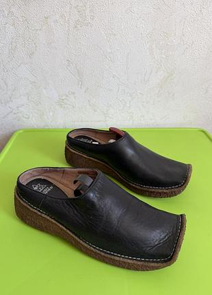 Шкіряні сабо (мюлі) 37/4 розміру від бренду hush puppies  лінійка hpo² flex.