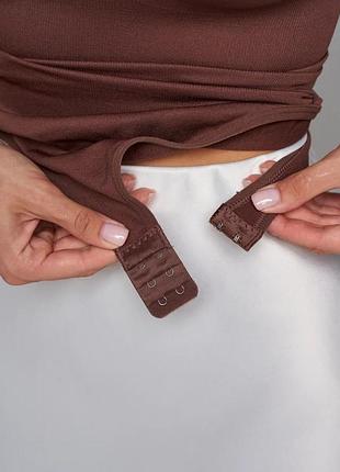 Боді slim стрингами
