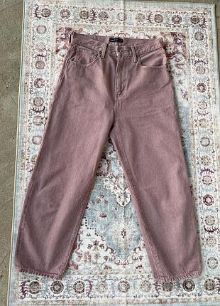 Жіночі джинси levis  barrel crop у ліловому кольорі , s