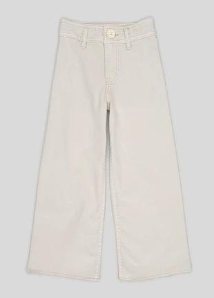 Бежеві штани zara на дівчинку 4-5р, брюки zara 4-5р