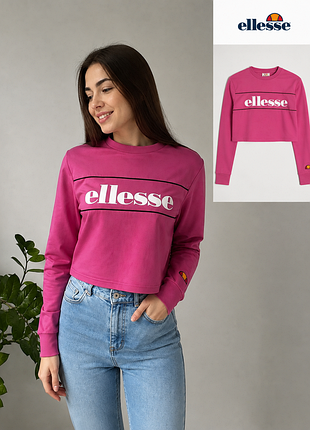 Брендова вкорочена футболка ellesse
размер s-m