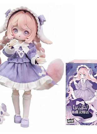 Колекційна лялька bjd pop top lucky emma серії "happy engine" - історії ельфійки лулу (у дисп., в ас