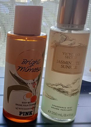 Міст для тіла victoria's secret jasmine tea sunrise, bright mimosa pink