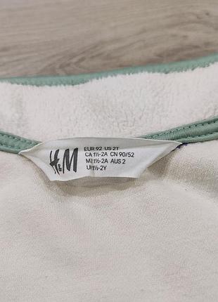 Детская флисовая кофта/шерпа от h&amp;m 5