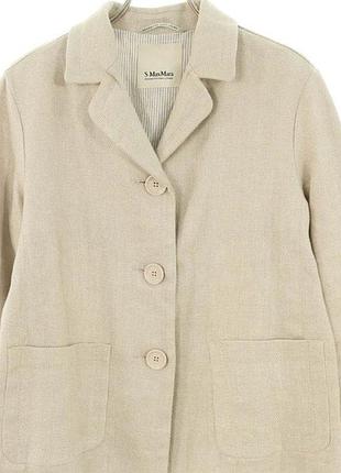 Легкий летний жакет от премиального бренда's max mara