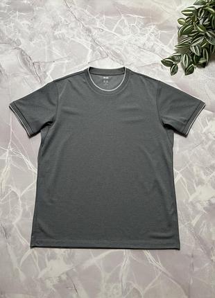 Футболка uniqlo dry-ex pique crewneck t-shirt