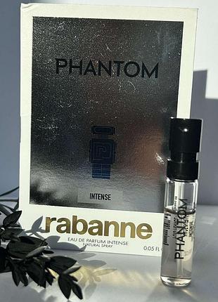 Оригинальный пробник paco rabanne phantom intense