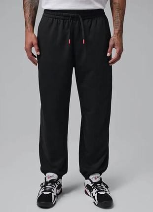 Чоловічі штани jordan brooklyn fleece cuff pants «black» im8890-010