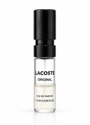 Продам оригинальный пробник lacoste original eau de parfum (2 мл)
