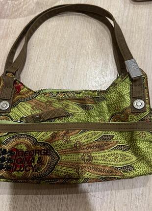 Сумка ggl vintage shoulder bag “small world”