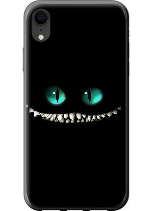 Чохол силіконовий на телефон iphone xr чеширський кіт "689u-1560-58250"