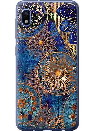 Чохол 2d пластиковий на телефон samsung galaxy a10 2019 a105f золотий візерунок "678t-1671-58250"