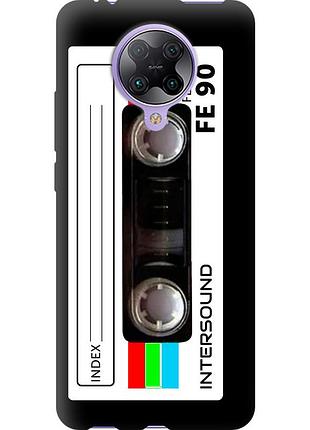 Чехол 2d пластиковый на телефон xiaomi redmi k30 pro кассета с90 "4894t-1899-58250"