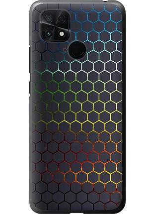 Чохол силіконовий на телефон xiaomi poco c40 соти, які переливаються "498u-2701-58250"