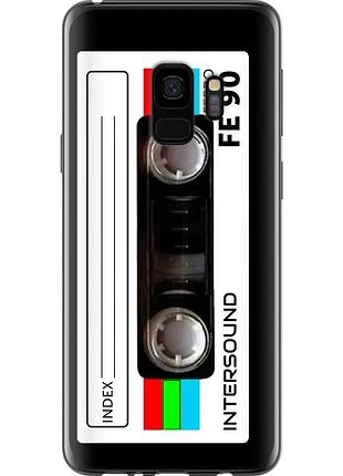 Чехол 2d пластиковый на телефон samsung galaxy s9 кассета с90 "4894t-1355-58250"