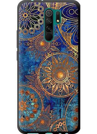 Чохол tpu на телефон xiaomi redmi 9 золотий візерунок "678b-2019-58250"