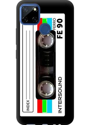 Чехол силиконовый на телефон realme c12 кассета с90 "4894u-2240-58250"
