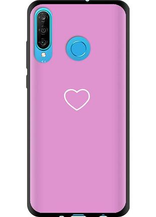 Чохол tpu на телефон huawei p30 lite серце 2 "4863b-1651-58250"