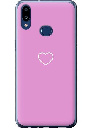 Чехол 2d пластиковый на телефон samsung galaxy a10s a107f сердце 2 "4863t-1776-58250"