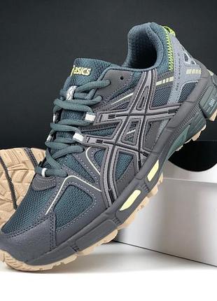 Asics gel-kahana 8 black grey green