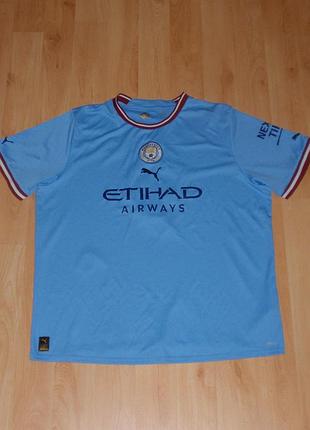 Футбольная футболка puma dry cell fc manchester city 9 haaland/фк ман сити холанд 9 original xl-xxl(2xl) пума