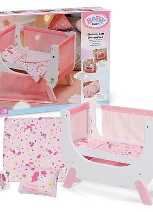 Ліжко манеж для ляльки бебі борн та бебі аннабель baby born baby annabell zapf creation