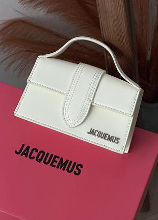 Сумка jacquemus le bambino mini bag белый есть