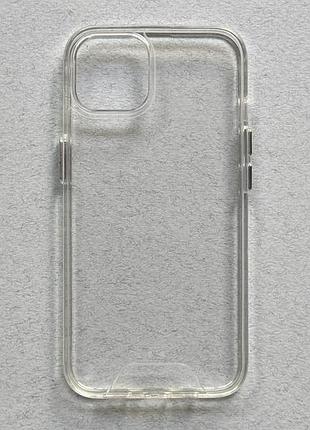 Apple iphone 13 чохол - накладка (бампер) space прозорий силікон та пластик