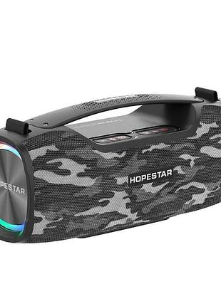 Bluetooth колонка hopestar a6 pro- камуфляж сірий