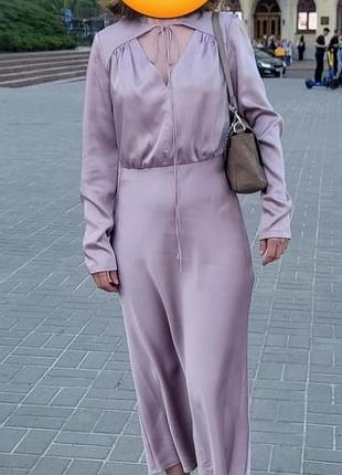 Сукня сатин атлас