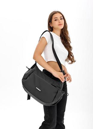 Жіноча сумка sambag dart scholar чорна