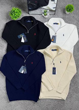 Кофта полузамок вʼязаний polo ralph lauren