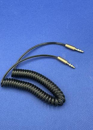 Витой спиральный кабель 3.5mm to 3.5mm (aux)