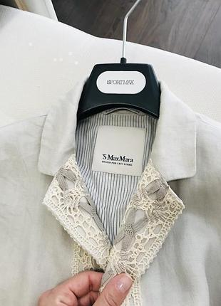 Великолепный льняной жакет max mara