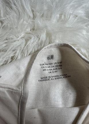 Сукня h&m на 2-4  роки 3
