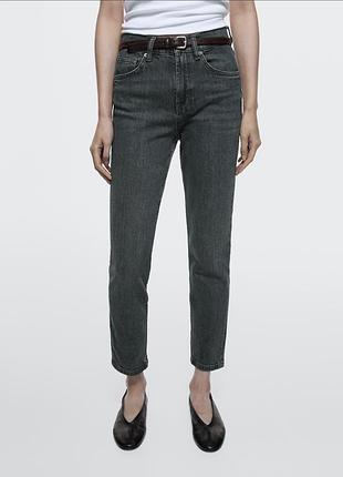 Графітові джинси massimo dutti, 34