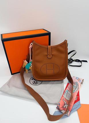 Hermes evelyne brown 18х21