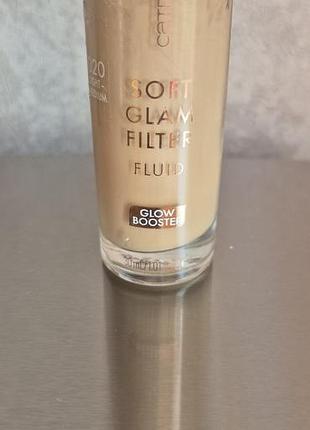 Тональний флюїд catrice soft glam filter fluid (glow booster) 020