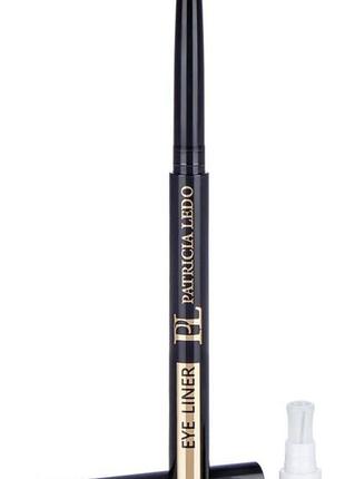 Стійкий механічний олівець для очей patricia ledo eye liner зі стругачкою, тон 04, 0.4 г