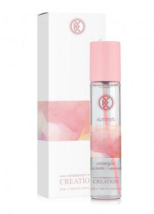 3541394 жіноча туалетна вода kreasyon creation summer colourful, 25 мл