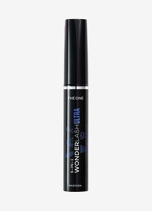 Мультифункціональна туш для вій 5 в 1 the one wonder lash ultra з ефектом hd (синя)
