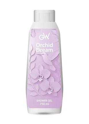 Гель для душу green way фітолінія orchid dream жіночий, 750 мл