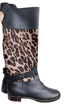 Жокейские сапоги-трубы giuseppe zanotti design - трендовый итальянский люкс!