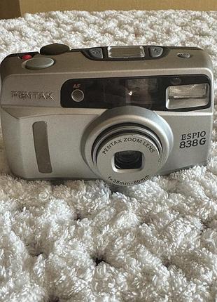 Вінтажна плівкова камера pentax espio 838g / iqzoom 35mm