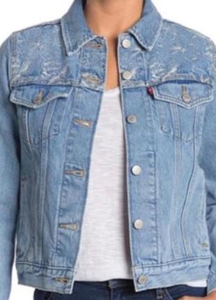 Джинсовая куртка levi's