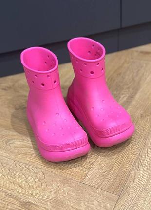 #продам

стильні гумові чоботи від crocs, розмір 38 на стопу 24-24,5 см . одягала 2-3 рази. в ідеальному стані. 
ціна 1500